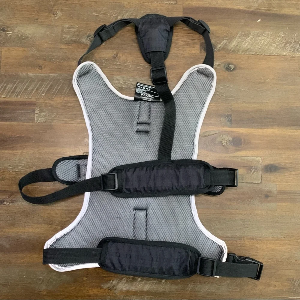 Camouflage padded dog harness size XL with lifting handle & adjustable straps